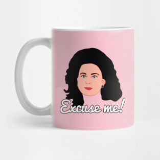 excuse me! Mug